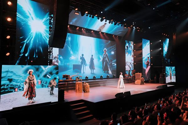 大型舞臺的LED主屏和副屏怎么選擇？