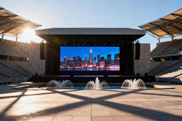 大型舞臺(tái) LED 屏幕選型